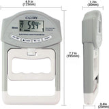 Grip Strength Tester - Digital Hand Dynamometer Grip Strength Meter 90 Kgs Exercise & Fitness - Tophatter Daily Deals