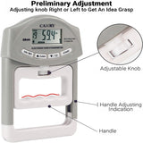 Grip Strength Tester - Digital Hand Dynamometer Grip Strength Meter 90 Kgs Exercise & Fitness - Tophatter Daily Deals