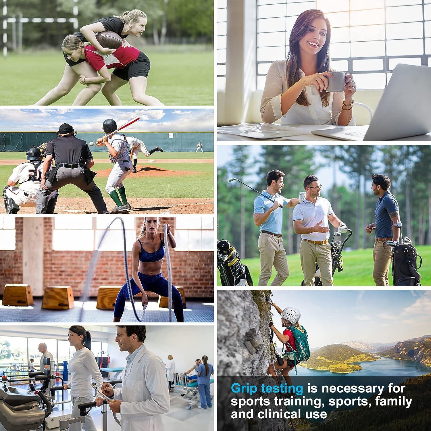 Hand Grip Dynamometer - Digital Hand Dynamometer Grip Strength Measurement Meter Auto Capturing Electronic Hand Grip Power Personal Care - Tophatter Daily Deals