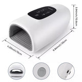 Hand Massager Machines - Electric Hand Massager for Palm Massage Cordless Heat Accupressure Massager Personal Care - Tophatter Daily Deals