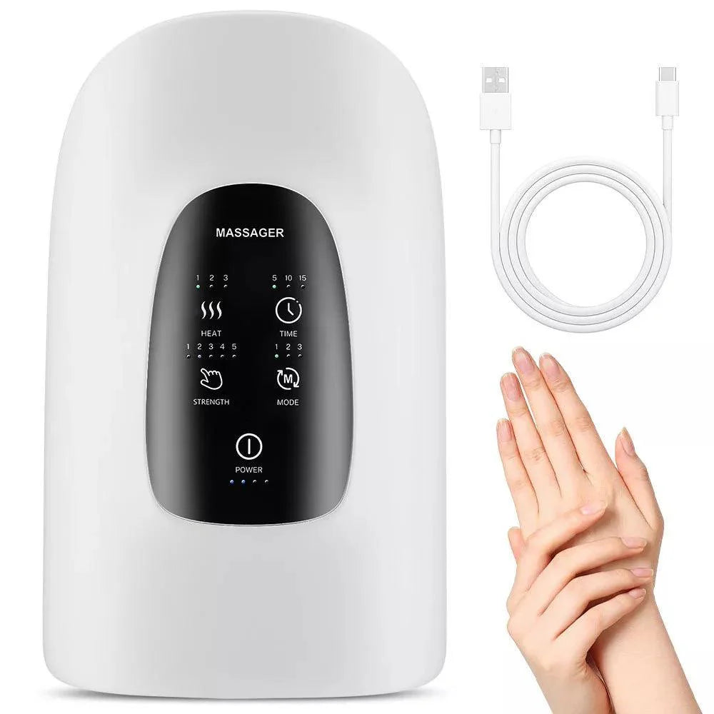 Hand Massager Machines - Electric Hand Massager for Palm Massage Cordless Heat Accupressure Massager Personal Care - Tophatter Daily Deals