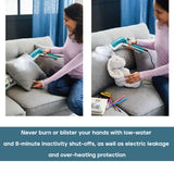 Portable Steamer for Clothes - Steam First Handheld Garment Steamer 1300W Apparel & Accessories - Tophatter Daily Deals