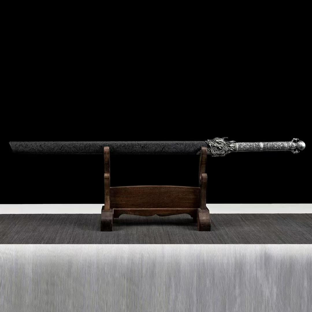 Handmade Ao Long Chinese Sword With High Manganese Steel - Tophatter Daily Deals
