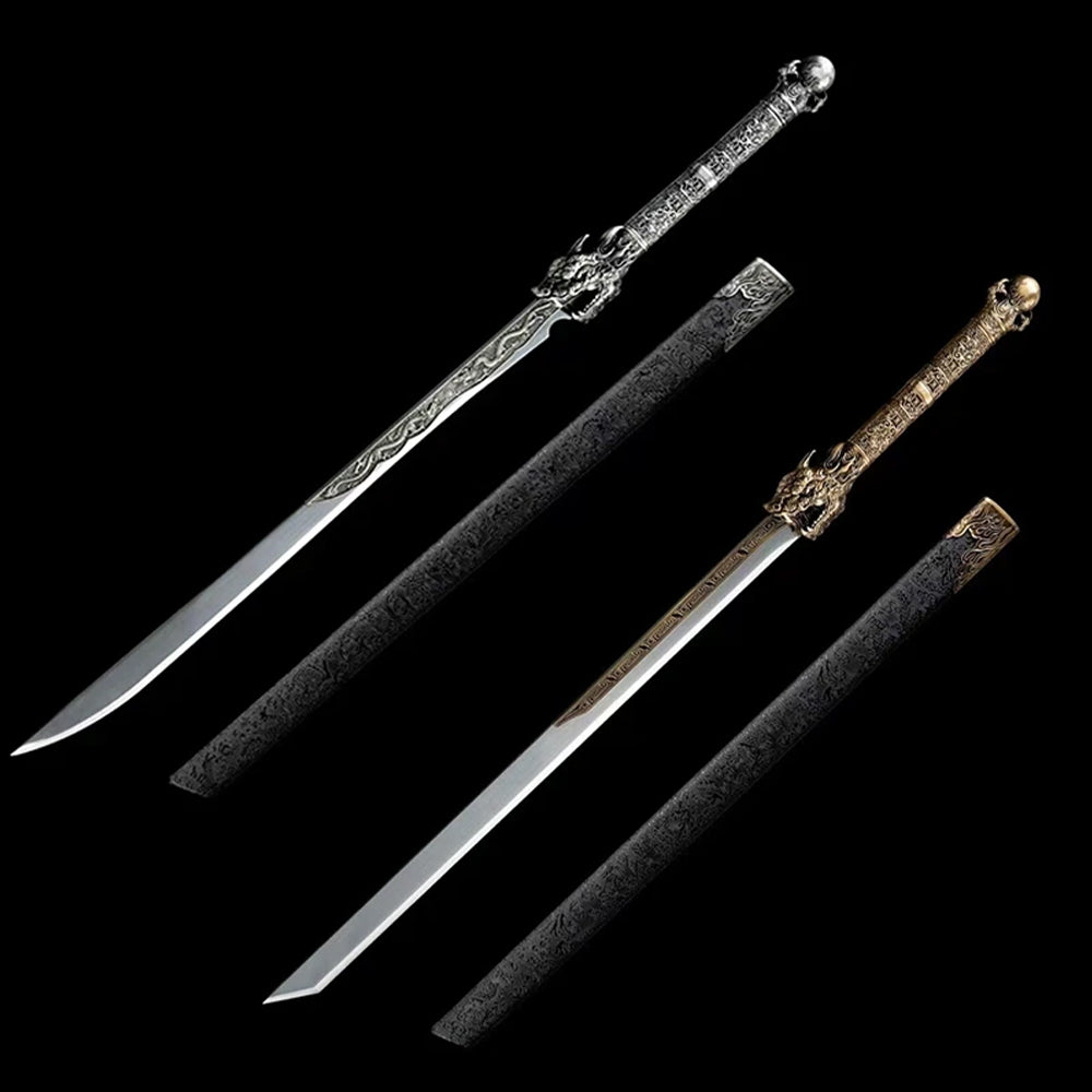 Handmade Ao Long Chinese Sword With High Manganese Steel - Tophatter Daily Deals