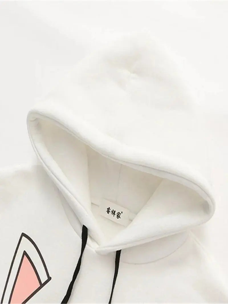 Harajuku Kawaii Hoodies Anime Cotton Fleece Sweatshirt Hooded - Tophatter Daily Deals