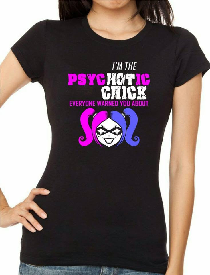 Harley Quinn - Psychotic Chick (Suicide Squad) T-Shirt - Tophatter Daily Deals