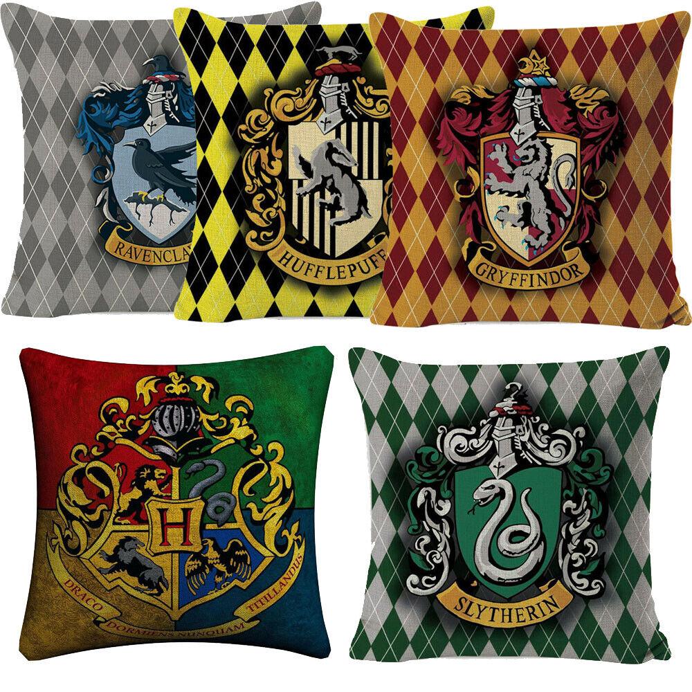 Harry Potter Cushion Covers - Throw Pillow Case Cover Sofa Car Home Office Decor Gift UK Festive & Franchise - Tophatter Daily Deals