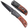 Redwood Hidden Release Dual Action Automatic Knife Serrated Small Knife-Auto - Tophatter Daily Deals