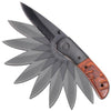 Redwood Hidden Release Dual Action Automatic Knife Serrated Small Knife-Auto - Tophatter Daily Deals