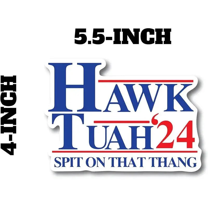 Hawk Tuah Spit On That Thang Funny Door Knob Hanger Emoji Stickers Prank Gifts typeB-1 - Tophatter Daily Deals