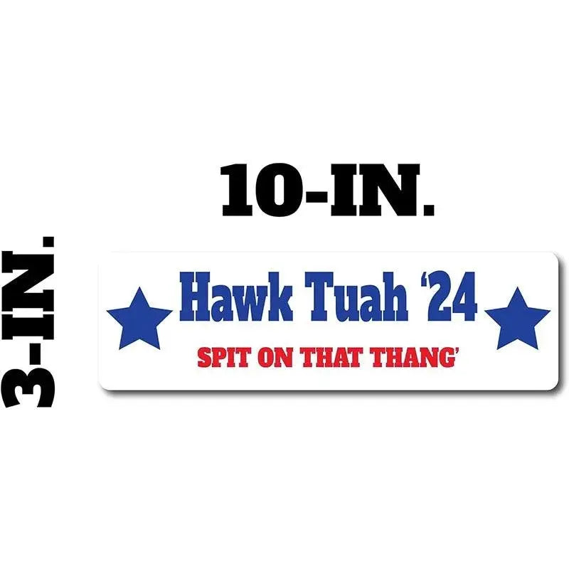 Hawk Tuah Spit On That Thang Funny Door Knob Hanger Emoji Stickers Prank Gifts typeB-2 - Tophatter Daily Deals