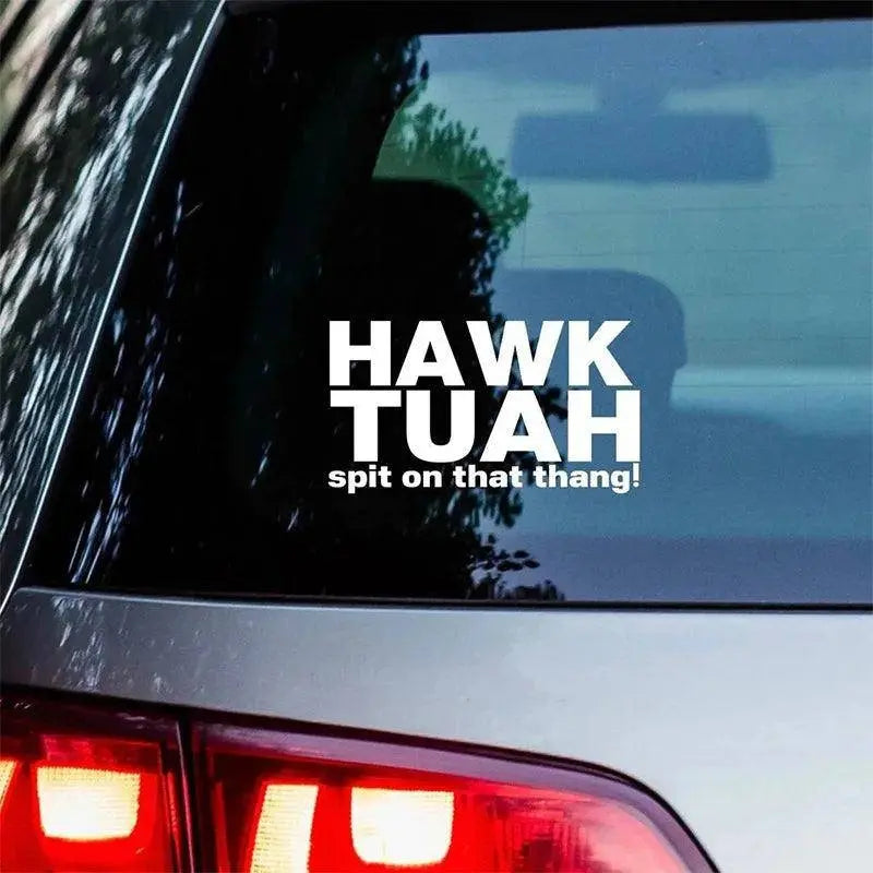 Hawk Tuah Spit On That Thang Funny Door Knob Hanger Emoji Stickers Prank Gifts typeA-5 - Tophatter Daily Deals