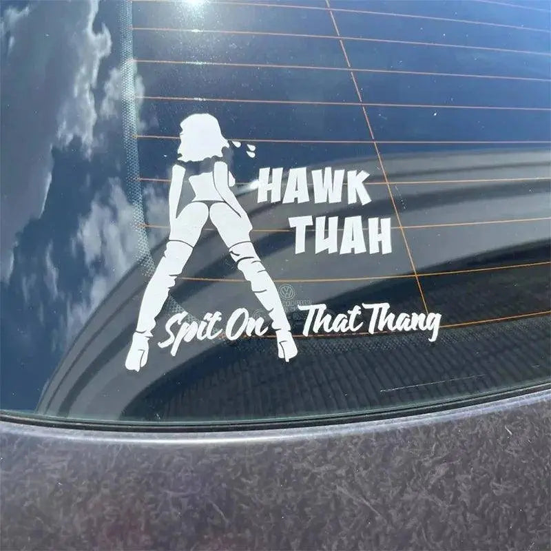 Hawk Tuah Spit On That Thang Funny Door Knob Hanger Emoji Stickers Prank Gifts typeA-4 - Tophatter Daily Deals