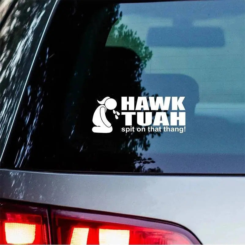 Hawk Tuah Spit On That Thang Funny Door Knob Hanger Emoji Stickers Prank Gifts - Tophatter Daily Deals