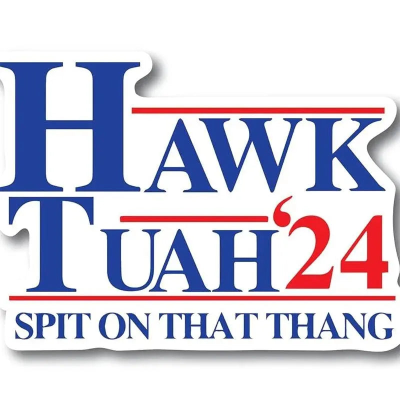 Hawk Tuah Spit On That Thang Funny Door Knob Hanger Emoji Stickers Prank Gifts - Tophatter Daily Deals