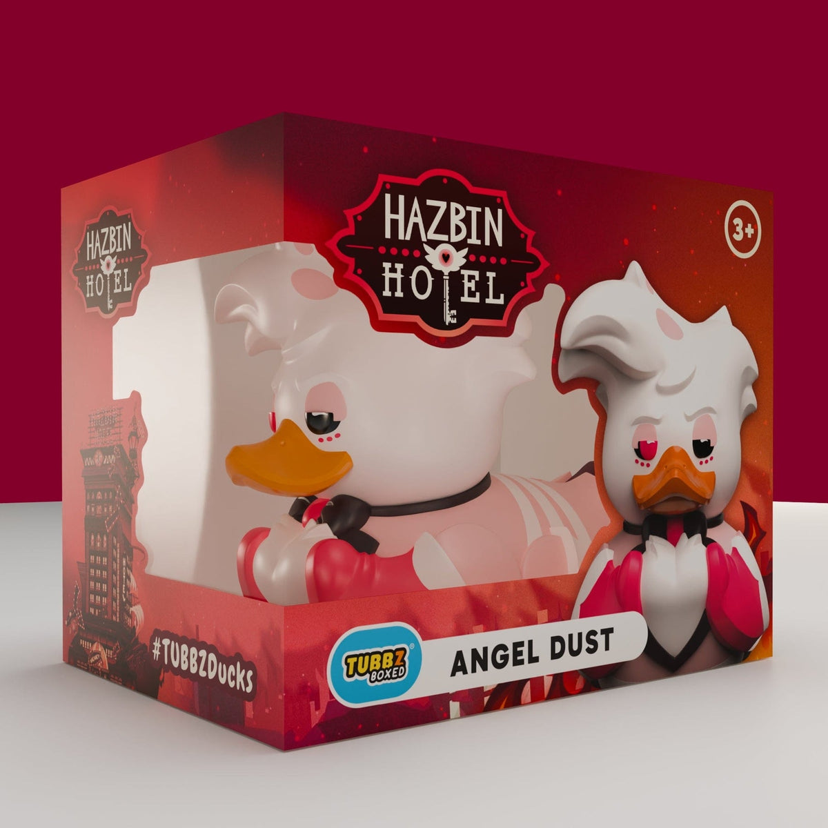 Hazbin Hotel: Angel Dust TUBBZ (Boxed Edition) TUBBZ Collectible Duck - Tophatter Daily Deals