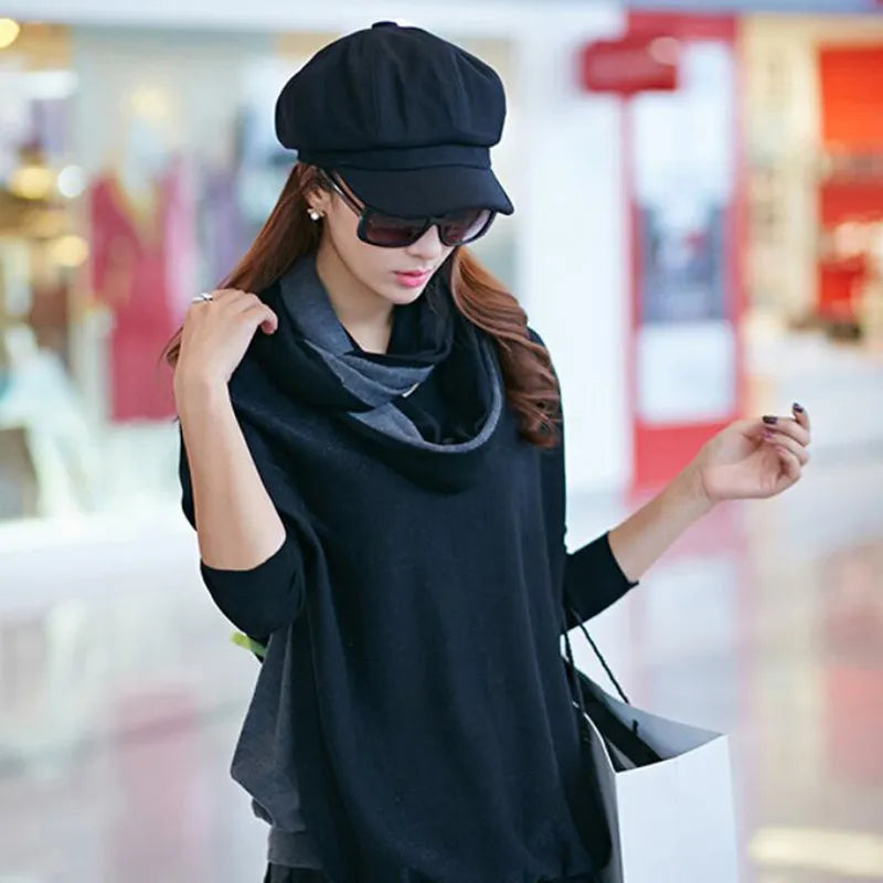 Warm Cozy Women’s Balloon Hat - Vintage Rounded Cotton - Tophatter Daily Deals