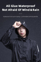 Waterproof Mens Cycling Jacket - Hooded, Nylon, For Rain - Tophatter Daily Deals