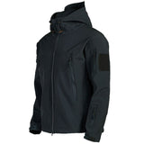 Waterproof Men's Outdoor Jacket - Military Cut, Poly Blend - Tophatter Daily Deals