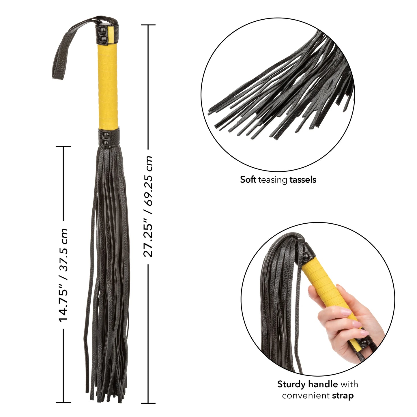 Boundless Flogger – Vegan Leather BDSM Flogger > Bondage Gear > Whips & Floggers - Tophatter Daily Deals