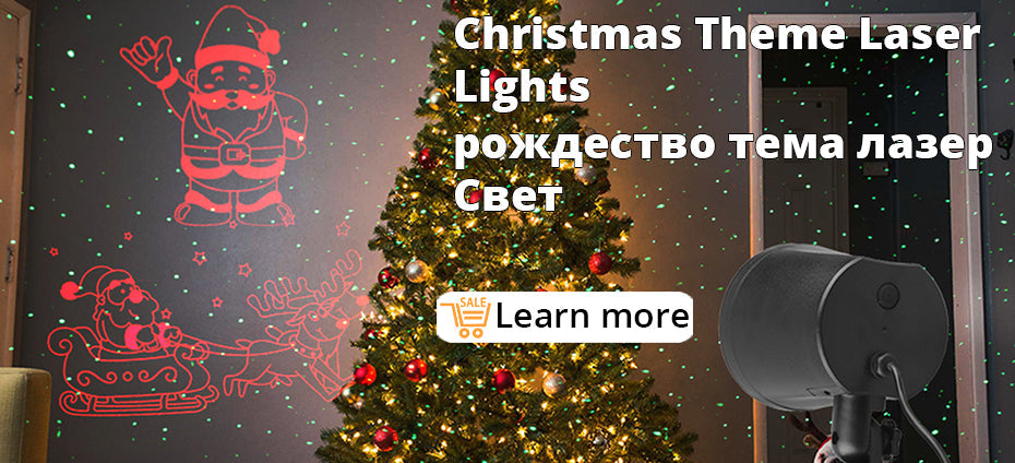 Christmas Laser Light Projector Waterproof Outdoor Garden - Tophatter Daily Deals