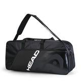 Tennis Badminton Racket Backpack Black Duffel Bags - Tophatter Daily Deals