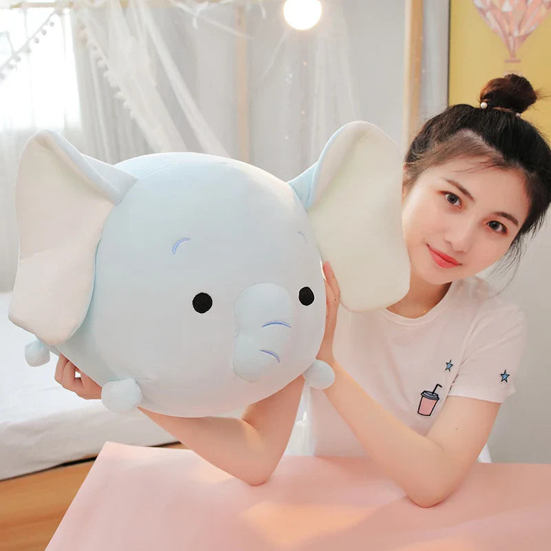Chubby Pig Pink Piggy Plush with Eye Patch 35-45cm Animals - Tophatter Daily Deals