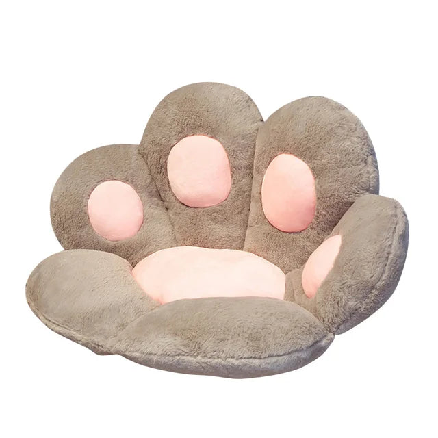 Kawaii Cat Paw Seat Cushion Stuffed Plush Animals - Tophatter Daily Deals