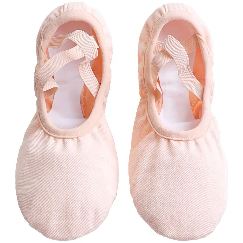 Supportive Flattering Women Ballet Shoes - Split Sole Mesh - Tophatter Daily Deals