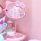 Pink Hello Kitty Mirror Make Up Desk Mirror Animals - Tophatter Daily Deals