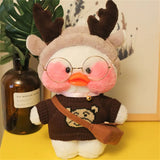 Korean Duck Plush Costume Glasses Dress Explorer Animals - Tophatter Daily Deals