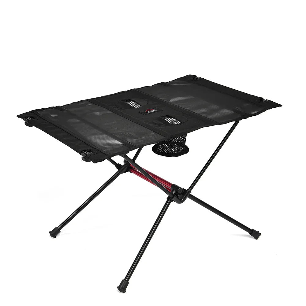 Camping Folding Table Black Camp Furniture - Tophatter Daily Deals