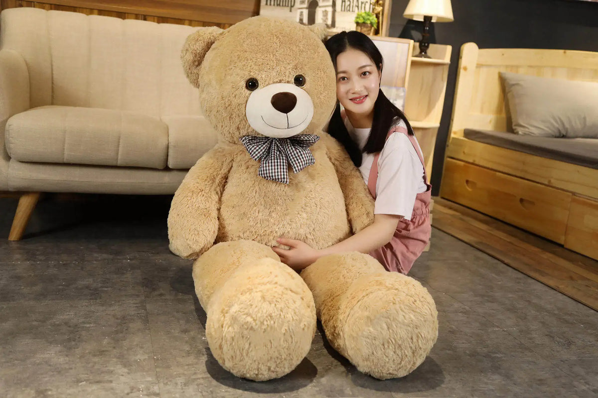 Giant 105cm Soft Teddy Bear Hugging Pillow Children Gift - Tophatter Daily Deals