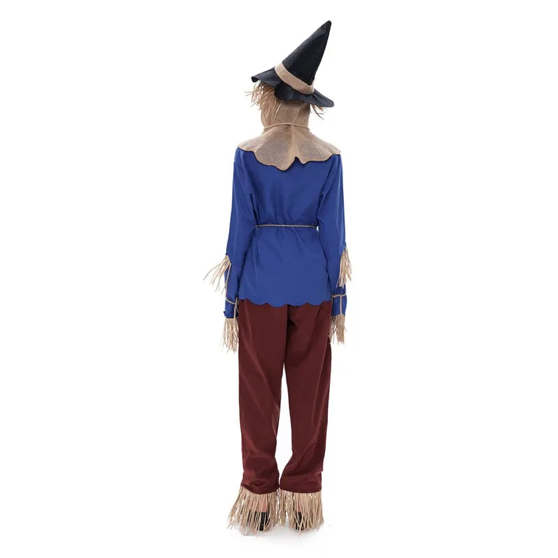 Scarecrow Costume Wizard Of Oz Halloween 2025 Outfit - Tophatter Daily Deals
