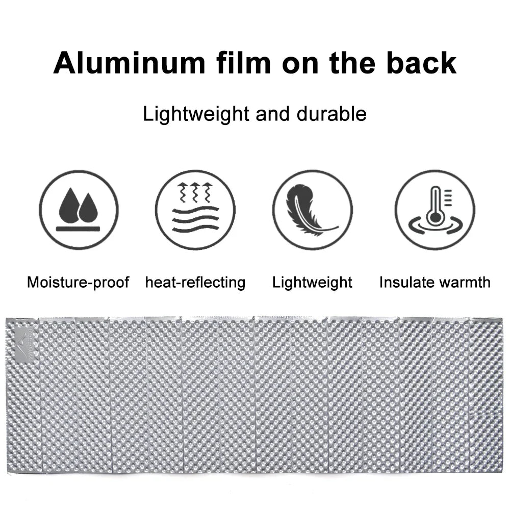 Waterproof Portable Camping Mat Foam Sleeping Pad Yellow Camping & Hiking - Tophatter Daily Deals