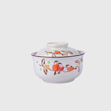 Ramen Bowl Large Ceramic With Lid Retro Fall 2025 Tableware 6.5Inch Blow 5 - Tophatter Daily Deals