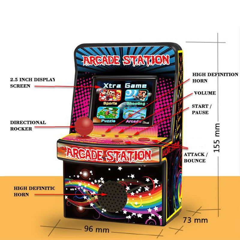 Retro Mini Arcade JoyStick Machine 240 Games in 1 Video Games & Consoles - Tophatter Daily Deals