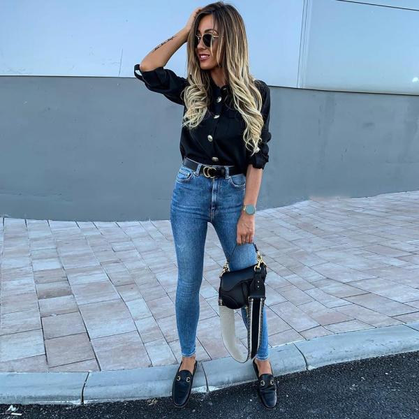 Women Long Sleeve Shirts Blouses & Shirts - Tophatter Daily Deals