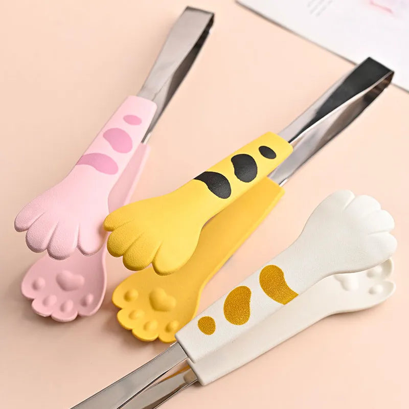 Japanese Cat Paw Barbecue Tongs Animals - Tophatter Daily Deals