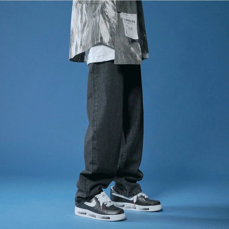 Soft Relaxed Men's Jeans - Baggy Tapered, Denim, Everyday - Tophatter Daily Deals