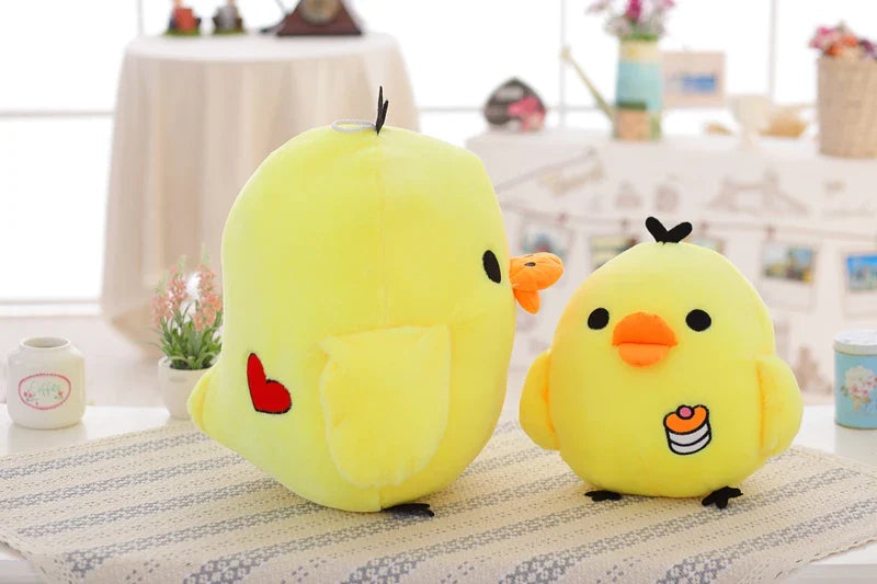 Yellow Chick Plush Chicken Kiiroitori Rilakkuma Chicken Stuffed Toy Animals - Tophatter Daily Deals
