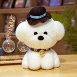 Teddy Dog Bichon Frise Puppy Plush White Stuffed Soft Animal Toy Animals - Tophatter Daily Deals
