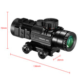 4x32 Compact Scope with Illuminated Reticle - Tophatter Daily Deals