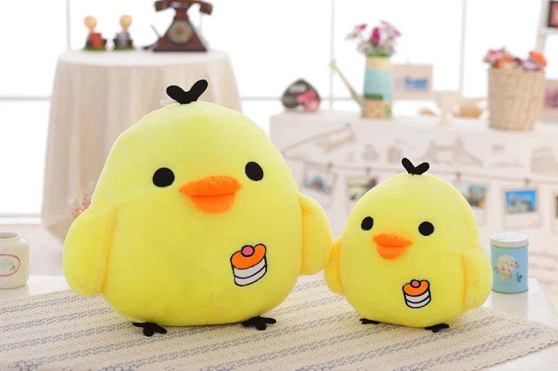Yellow Chick Plush Chicken Kiiroitori Rilakkuma Chicken Stuffed Toy Animals - Tophatter Daily Deals