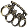 Head Trauma Knuckle Paperweight Antiqued Brass - TOPHATTER'S ARMORY DEALS Collectible Weapons - Tophatter Daily Deals