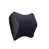 Headrest Pillow for Car - Universal Car Seat Head Pillow Memory Foam Neck Rest Support Cushion Pad Black Car Accessories - Tophatter Daily Deals