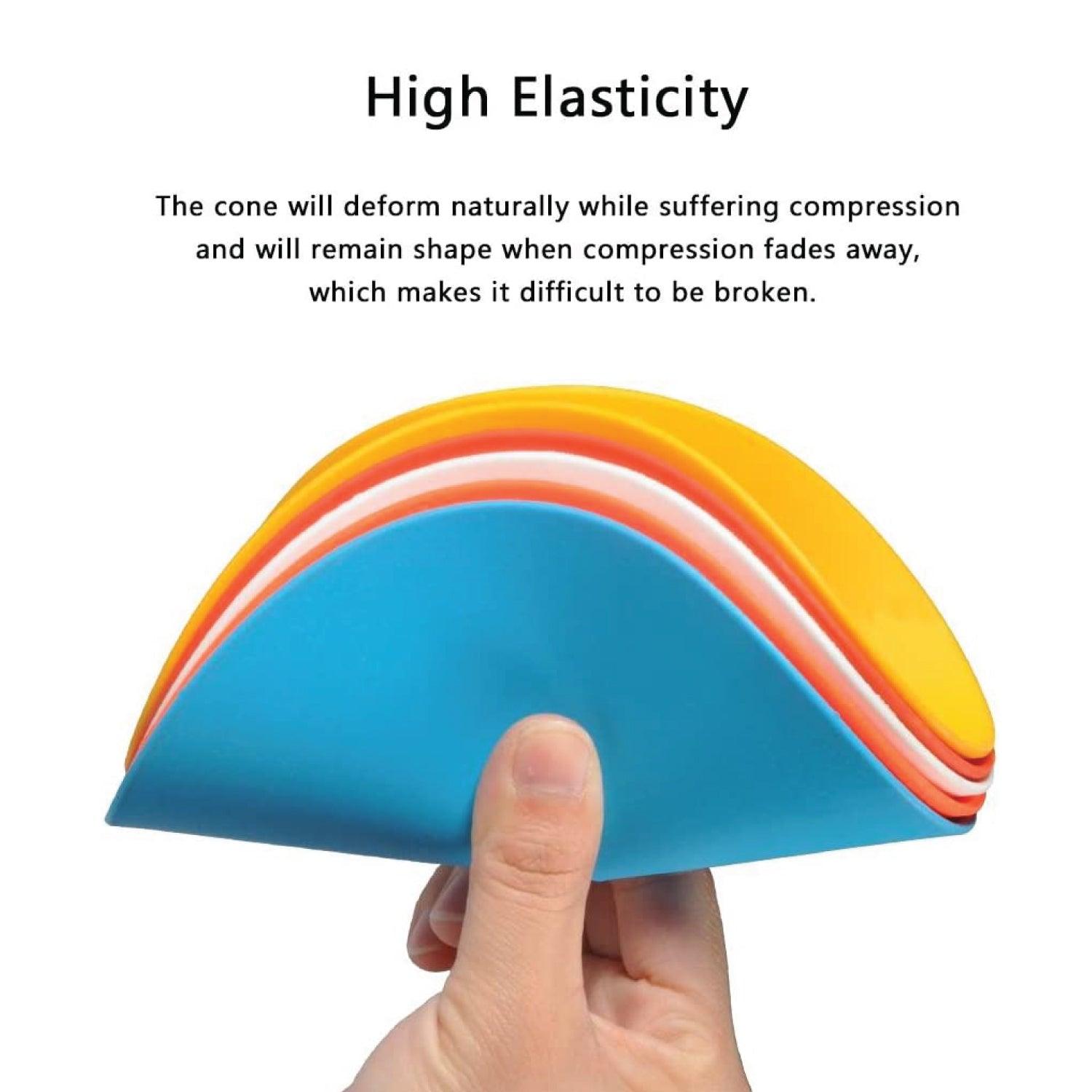 Flat Disc Markers - 1X(10Pack Flat Disc Markers Non-Slip Spots Markers Football Basketball Sports Sp Sports & Outdoor - Tophatter Daily Deals