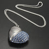 Crystal Heart USB Flash Drive 2.0 Magnetic Necklace 16 GB - 6 Colors USB Flash Drive - Tophatter Daily Deals