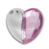 Crystal Necklace Heart USB Flash Drive 2.0 PINK Pendant Charm 16gb USB Flash Drive - Tophatter Daily Deals