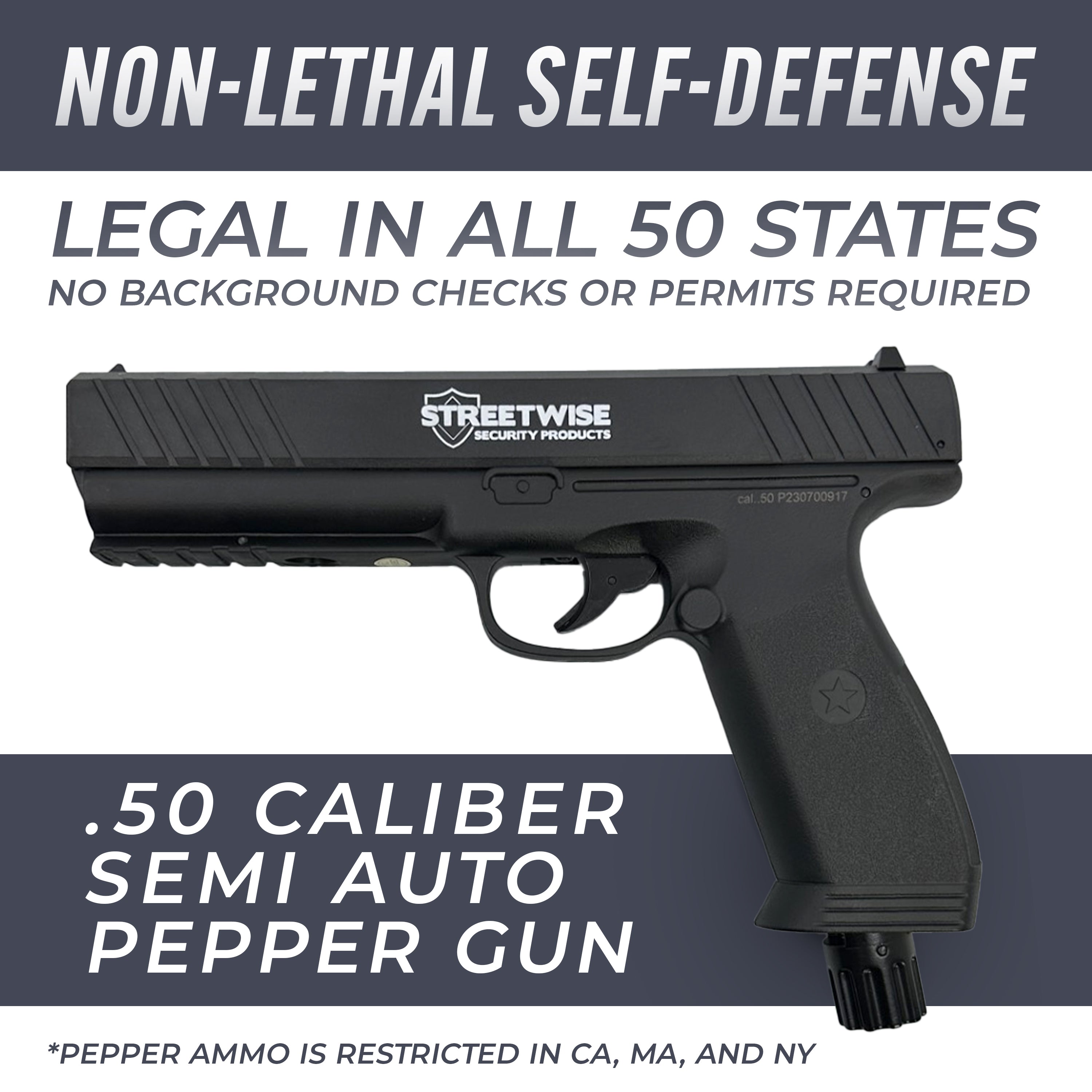 Streetwise The Heat Pepper Launcher Pepper Gun - Tophatter Daily Deals